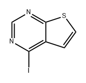 Thieno[2,3-d]pyrimidine, 4-iodo- 구조식 이미지