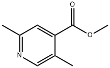 4-Pyridinecarboxylic acid, 2,5-dimethyl-, methyl ester Structure