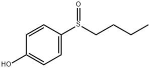 4-(butane-1-sulfinyl)phenol Structure