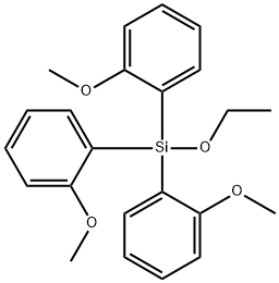 Ethoxytris(2-methoxyphenyl)silane 구조식 이미지