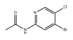 Acetamide, N-(4-bromo-5-chloro-2-pyridinyl)- 구조식 이미지