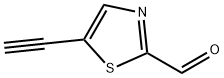 5-Ethynyl-2-thiazolecarboxaldehyde 구조식 이미지