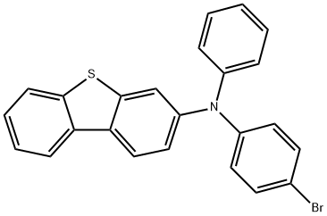 3-Dibenzothiophenamine, N-(4-bromophenyl)-N-phenyl- Structure