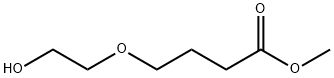 Butanoic acid, 4-(2-hydroxyethoxy)-, methyl ester Structure