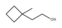 Cyclobutaneethanol, 1-methyl- Structure