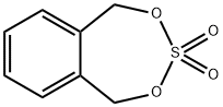 2,4,3-Benzodioxathiepin, 1,5-dihydro-, 3,3-dioxide Structure