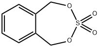 2,4,3-Benzodioxathiepin, 1,5-dihydro-, 3,3-dioxide 구조식 이미지