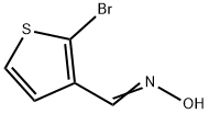 3-Thiophenecarboxaldehyde, 2-bromo-, oxime 구조식 이미지