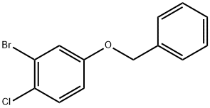 4-(benzyloxy)-2-bromo-1-chlorobenzene Structure