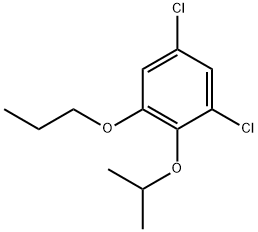 1,5-dichloro-2-(propan-2-yloxy)-3-propoxybenzene Structure