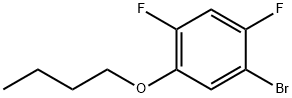 1-bromo-5-butoxy-2,4-difluorobenzene Structure