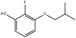 2-fluoro-3-(2-methylpropoxy)phenol Structure