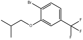 1-bromo-2-(2-methylpropoxy)-4-(trifluoromethyl)benzene Structure