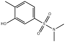 3-hydroxy-N,N,4-trimethylbenzene-1-sulfonamide Structure