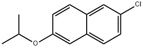 2-chloro-6-(propan-2-yloxy)naphthalene Structure