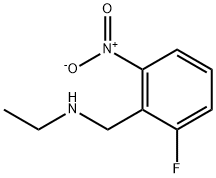 ethyl[(2-fluoro-6-nitrophenyl)methyl]amine Structure