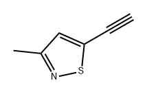 Isothiazole, 5-ethynyl-3-methyl- 구조식 이미지