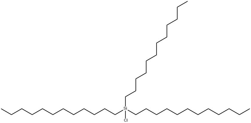 Silane, chlorotridodecyl- 구조식 이미지