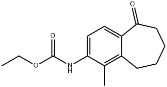 ethyl (1-methyl-5-oxo-6,7,8,9-tetrahydro-5H-benzo[7]annulen-2-yl)carbamate Structure