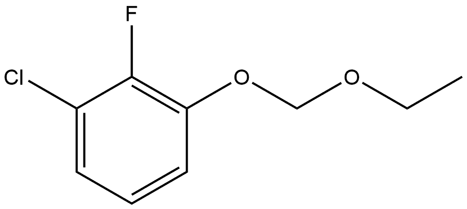 1-Chloro-3-(ethoxymethoxy)-2-fluorobenzene Structure