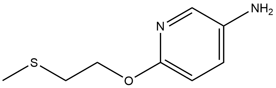 6-[2-(Methylthio)ethoxy]-3-pyridinamine Structure