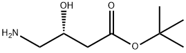 Butanoic acid, 4-amino-3-hydroxy-, 1,1-dimethylethyl ester, (3R)- Structure