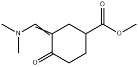 methyl 3-((dimethylamino)methylene)-4-oxocyclohexanecarboxylate Structure