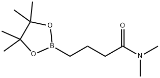 1,3,2-Dioxaborolane-2-butanamide, N,N,4,4,5,5-hexamethyl- Structure
