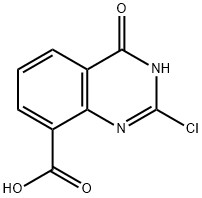 2-Chloro-4-oxo-3,4-dihydroquinazoline-8-carboxylic acid Structure