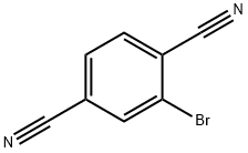 1,4-Benzenedicarbonitrile, 2-bromo- Structure