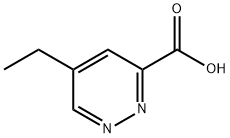 3-Pyridazinecarboxylic acid, 5-ethyl- Structure