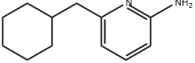 2-Pyridinamine, 6-(cyclohexylmethyl)- 구조식 이미지