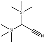 Acetonitrile, 2,2-bis(trimethylsilyl)- Structure