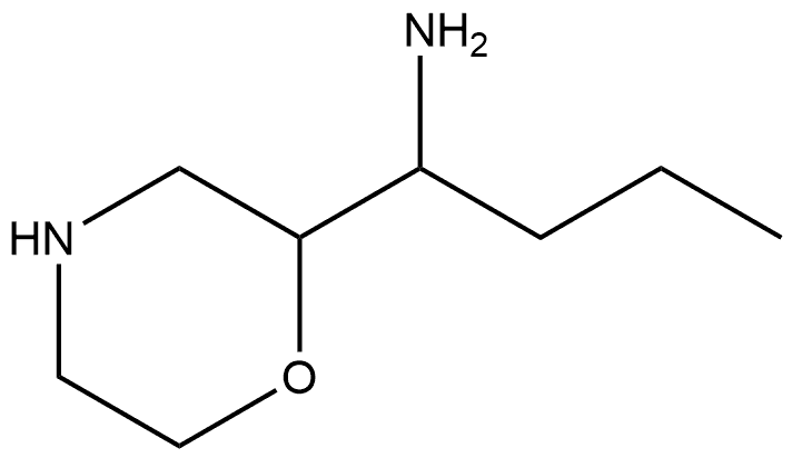 2-Morpholinemethanamine,α-propyl- 구조식 이미지
