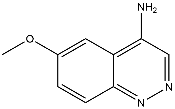 6-Methoxycinnolin-4-amine Structure