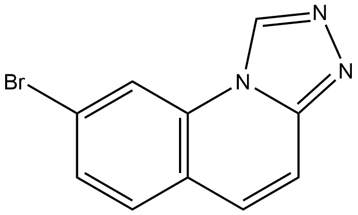 8-Bromo-[1,2,4]triazolo[4,3-a]quinoline Structure