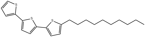 2,2':5',2''-Terthiophene, 5-decyl- 구조식 이미지