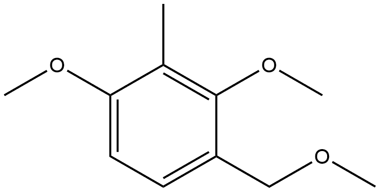 1,3-Dimethoxy-4-(methoxymethyl)-2-methylbenzene Structure