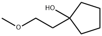 Cyclopentanol, 1-(2-methoxyethyl)- 구조식 이미지