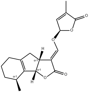 (±)-sorgolactone Structure