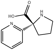 Proline, 2-(2-pyridinyl)- Structure