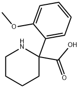 2-Piperidinecarboxylic acid, 2-(2-methoxyphenyl)- Structure