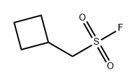 Cyclobutanemethanesulfonyl fluoride Structure