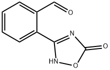 2-(5-oxo-4,5-dihydro-1,2,4-oxadiazol-3-yl)benzalde
hyde Structure