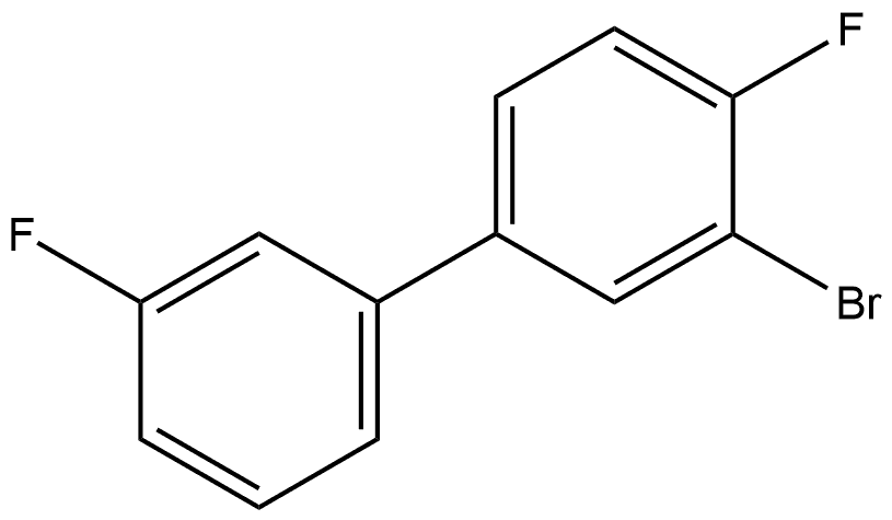 3-Bromo-3',4-difluoro-1,1'-biphenyl Structure