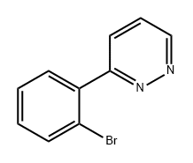 Pyridazine, 3-(2-bromophenyl)- Structure