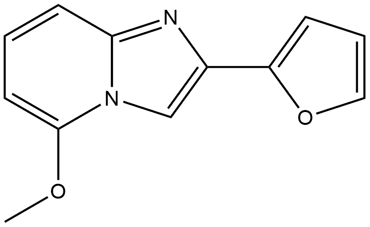 2-(2-Furyl)-5-methoxyimidazo[1,2-a]pyridine Structure