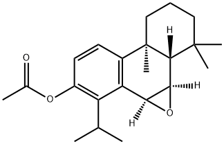 Phenanthro9,10-boxiren-3-ol, 1a,5b,6,7,8,9,9a,9b-octahydro-5b,9,9-trimethyl-2-(1-methylethyl)-, acetate, (1aS,5bS,9aS,9bR)- 구조식 이미지