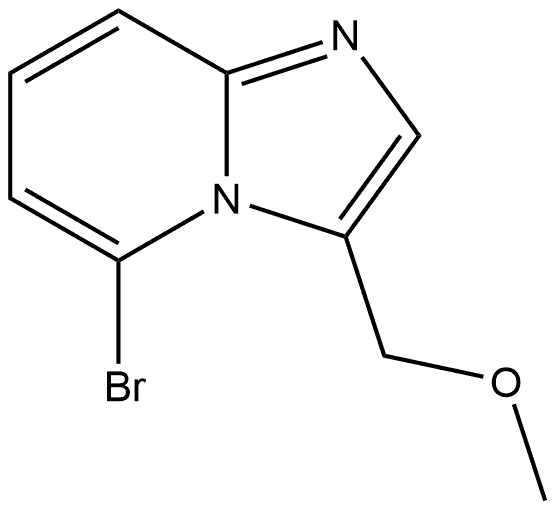 5-Bromo-3-(methoxymethyl)imidazo[1,2-a]pyridine 구조식 이미지