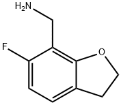 (6-Fluoro-2,3-dihydrobenzofuran-7-yl)methanamine Structure